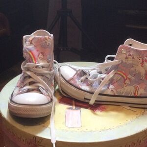 Converse Unicorn High-Top Kids Shoes Sz 3
